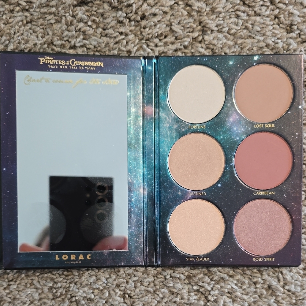LORAC Pink and Brown Bronzer & Contour Palette